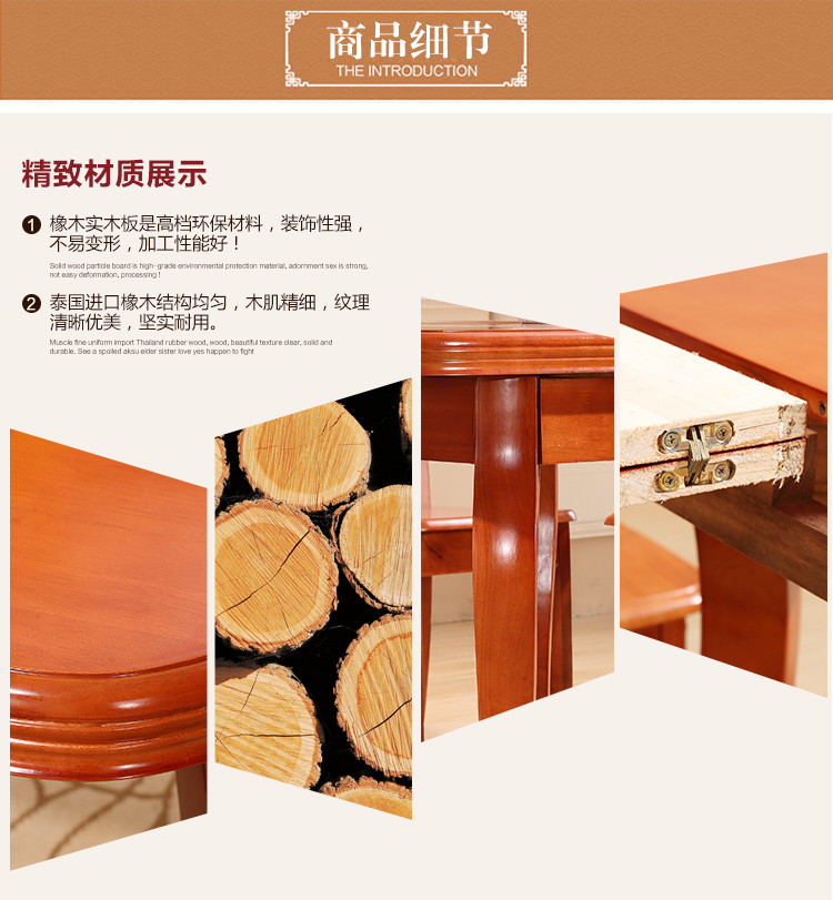 Bàn ăn gỗ nguyên khối kết hợp căn hộ nhỏ có thể thu vào bàn gấp gỗ sồi vuông đơn giản hiện đại Bàn ăn 4 người - Bàn bàn học xếp gọn