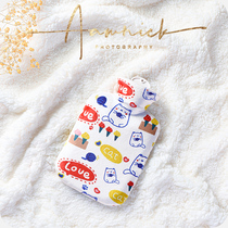 Cartoon hot water bag water water warm hand treasure female warm portable student cute big and small explosion proof plush water bag