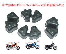 New Continents Honda Motorcycle Accessories 125-51 125-51 53 53 56 56 58 65 Steel Ring Recoil Leather Hub Rubber