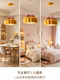 Children's Room Lamp 2026 New Style Cream Style Girl Princess Room Main Lamp Creative Pumpkin Heart Bedroom Ceiling Lamp