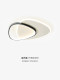 Bedroom Lamp, Simple, Modern and Creative, Black Ultra-Thin Study Ceiling Lamp, Nordic Minimalist Art, Restaurant Room Lighting Fixtures