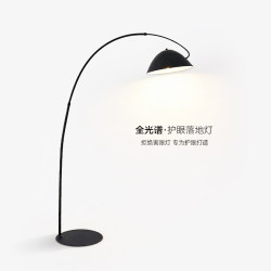 Fishing Lamp Floor Lamp Nordic Post-Modern Minimalist Living Room Sofa Side Light Luxury Creative Study Bedroom Standing Table Lamp