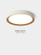 Vintage Cream-Style Master Bedroom Ceiling Light, Minimalist Retro Young People's Room Light, Eye-Protecting Study Room Children's Room Main Light