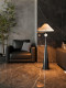 Wabi-Sabi Style Floor Lamp Japanese Retro Designer Living Room Standing Lamp Guesthouse Bedroom Bedside Atmosphere Lamp New Model