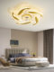 Fan Light, Creative Fish-Shaped Bedroom Room Ceiling Light, Home Dining Room Light, Invisible Silent Ultra-Thin Integrated Led Light