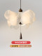 Restaurant Chandelier 2026 New Model French Aesthetic High-End Dining Table Dining Room Lamp Vintage Style Creative Flower Pendant Light