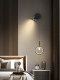 Minimalist Bedside Wall Lamp, Living Room Tv Background Wall with Spotlights, Light Luxury and High-End Feel, Special Master Bedroom Atmosphere Light