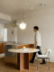 Italian-Style Swing-Arm Restaurant Pendant Light, Bauhaus Movable Dining Table Bar Lamp, Modern Minimalist High-End Ufo-Style Lighting