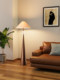 Wabi-Sabi Style Floor Lamp Japanese Retro Designer Living Room Standing Lamp Guesthouse Bedroom Bedside Atmosphere Lamp New Model