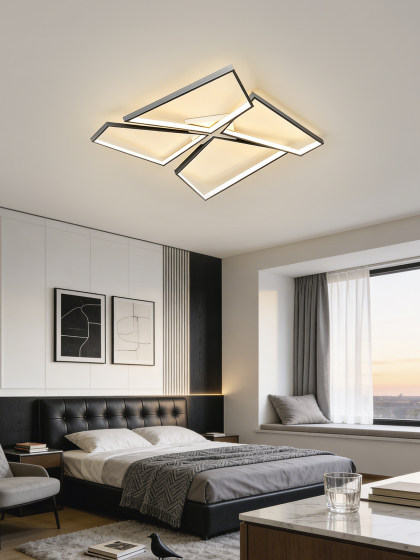 Living Room Lamp, Modern, Simple and Elegant, 2026 New Model, Main Lamp with a High-End Feel, Light Luxury, Self-Built House Bedroom Ceiling Lamp
