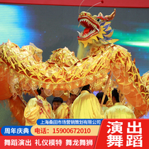 Dragon and lion dance model etiquette dance performance lighting and sound large screen rental celebration planning