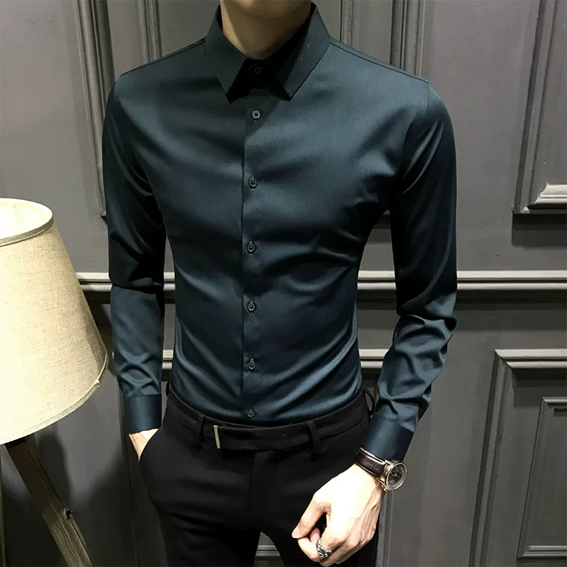 Keep warm elite shirt, slim fit