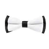 Чернокожий галстук с белой лапшой