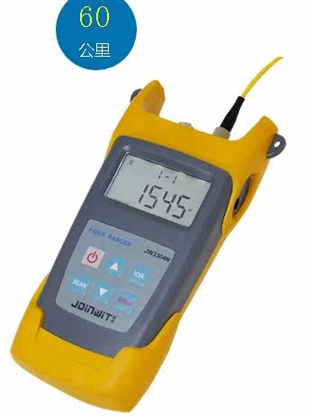 JW3304N fiber optic obstacle finder with red light source 60km breakpoint test simple OTDR