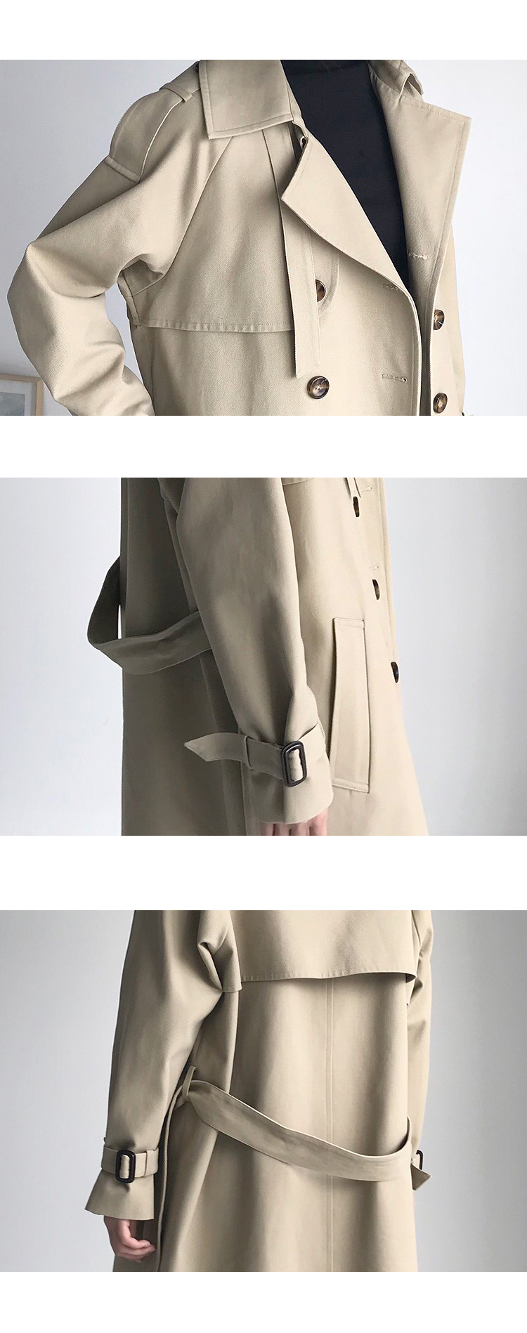 Trench pour femme en Coton en Coton - Ref 3225895 Image 35