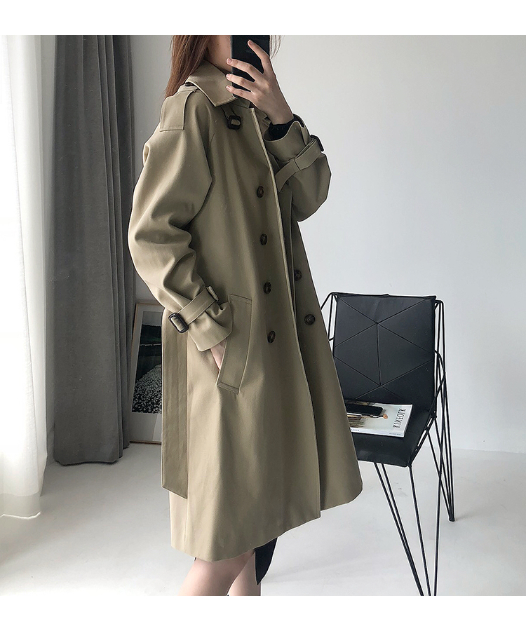 Trench pour femme en Coton en Coton - Ref 3225895 Image 25