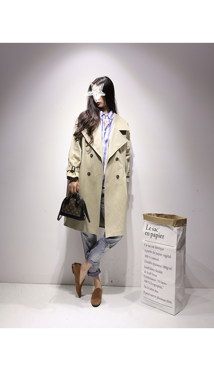 Trench pour femme en Coton - Ref 3227549 Image 23