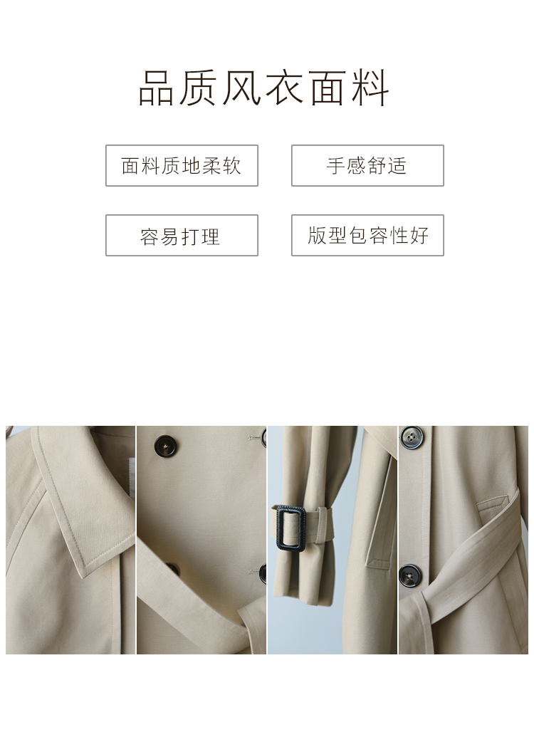 Trench pour femme en Coton - Ref 3227068 Image 11