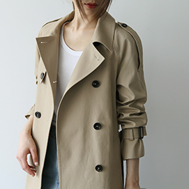 Trench pour femme en Coton - Ref 3227068 Image 15