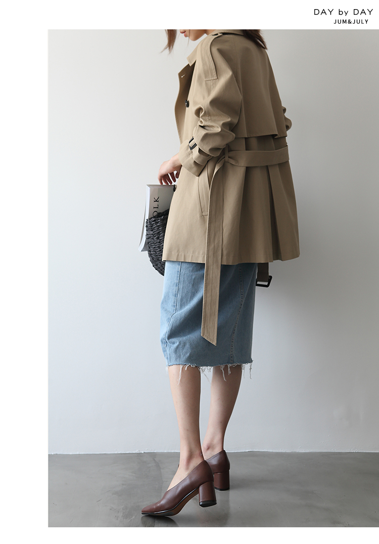 Trench pour femme en Coton - Ref 3227068 Image 32