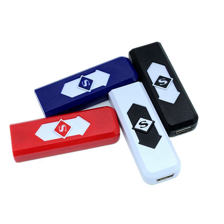 Sạc nhẹ quà tặng sáng tạo nam USB chống gió tự làm thuốc lá điện tử nhẹ hơn để mang cá tính gửi chồng bạn trai bật lửa zippo