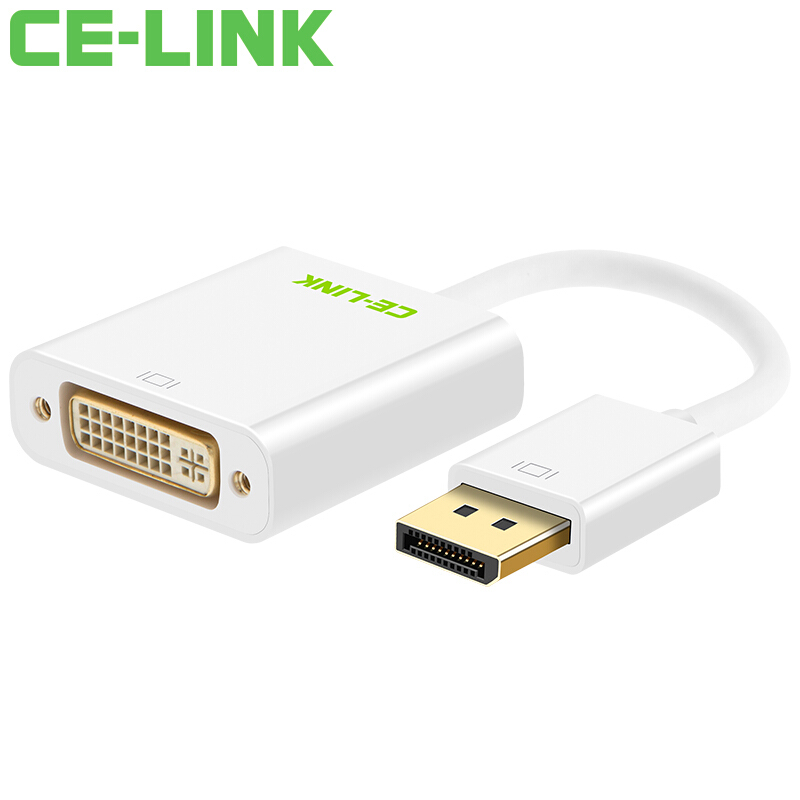 CE-LINK 1610 DP to DVI Converter 1 2 version active Displayport to DVI
