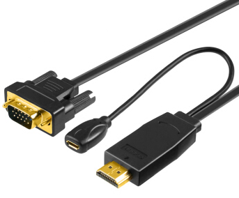 CE-LINK 1909 HDMI to VGA Cable Converter Converter 3 m HD conversion analog signal conversion