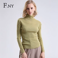 F.ny Farney 2020 Новый кашемировый свитер женский днит эластичный рукав воротник с свитером 9148503