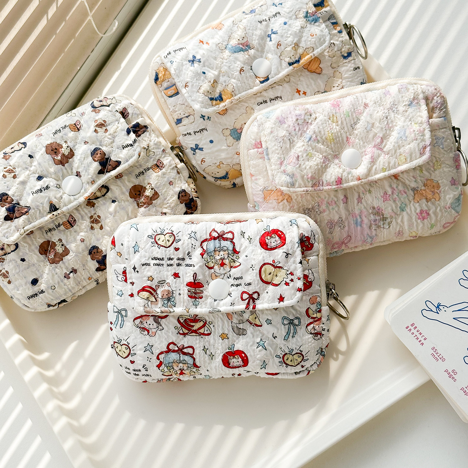 Dreamy ins Coin Purse Mini Bag for Women 2026 New Multi-Pocket Card Holder Coin Purse 2-in-1 Small Bag