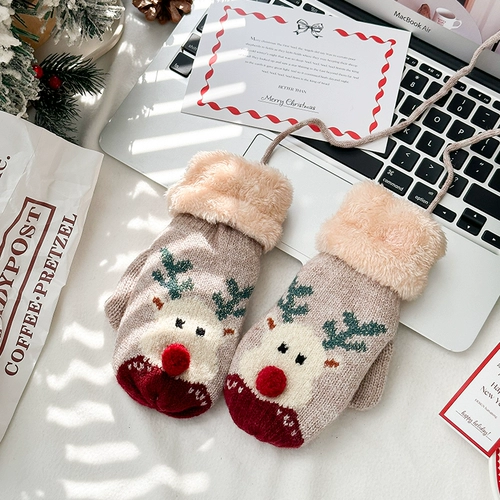 Детские удерживающие тепло утепленные перчатки для друга, 3-8 лет, подарок на день рождения