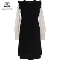 季候风 Лонгслив, дизайнерское платье, круглый воротник