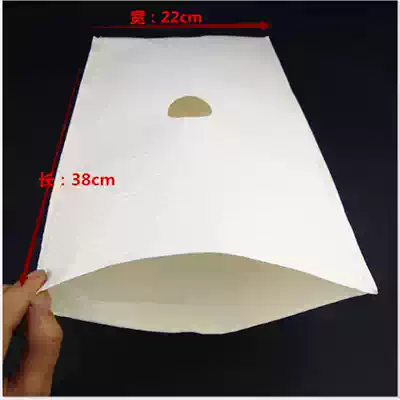 Oil filter truck with hole oil filter paper edible oil filter paper frying oil filter paper KFC 38 * 22cm crepe paper