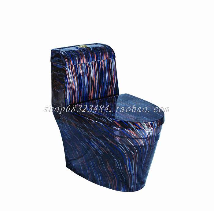 Boutique upscale wood grain marble veins Toilet Super-Swirling toilet Toilet Bowl ceramic Colour