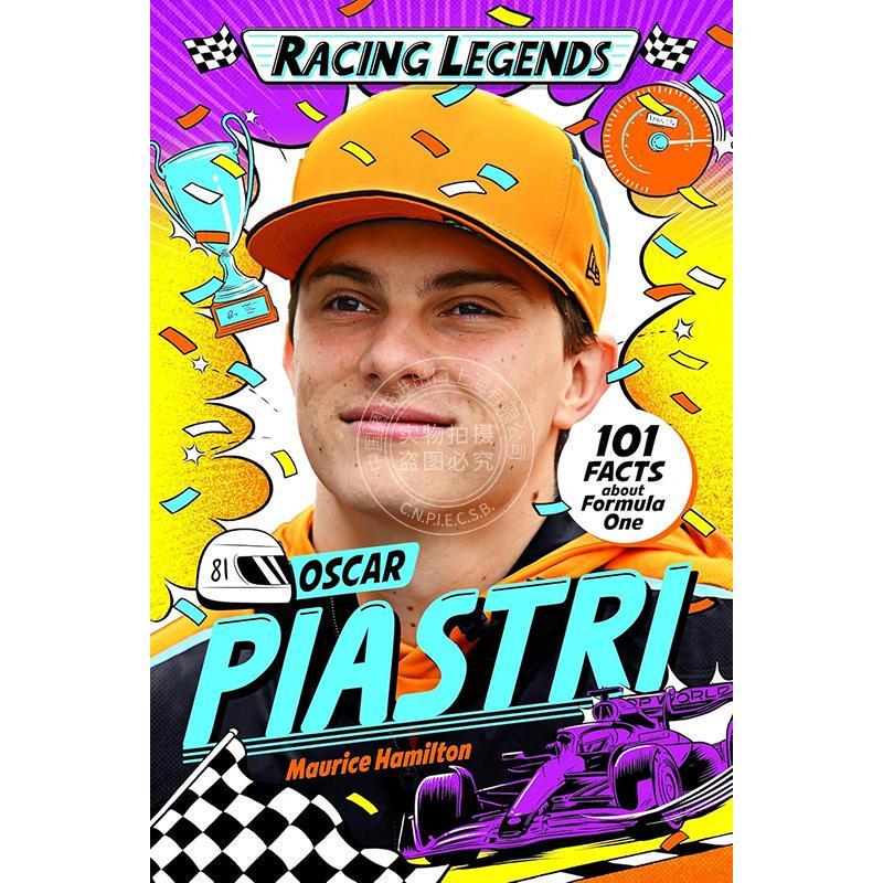 In Stock: Racing Legends: Oscar Piastri by Maurice Hamilton, Children's Book, English Original Edition, Racing Legends: Oscar Piastri, Ages 7-9