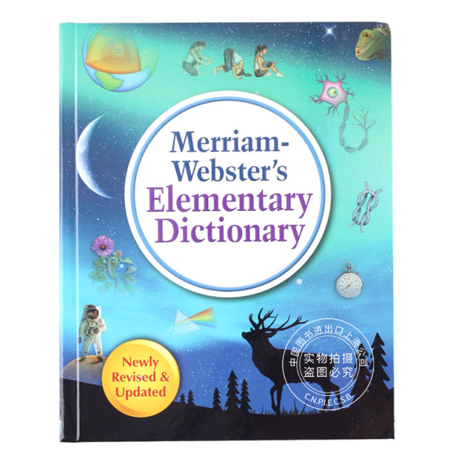 现货韦氏初级儿童基础词典字典英文原版MerriamWebster'sElementaryDictionary新版升*版英语学习工具书进口原版