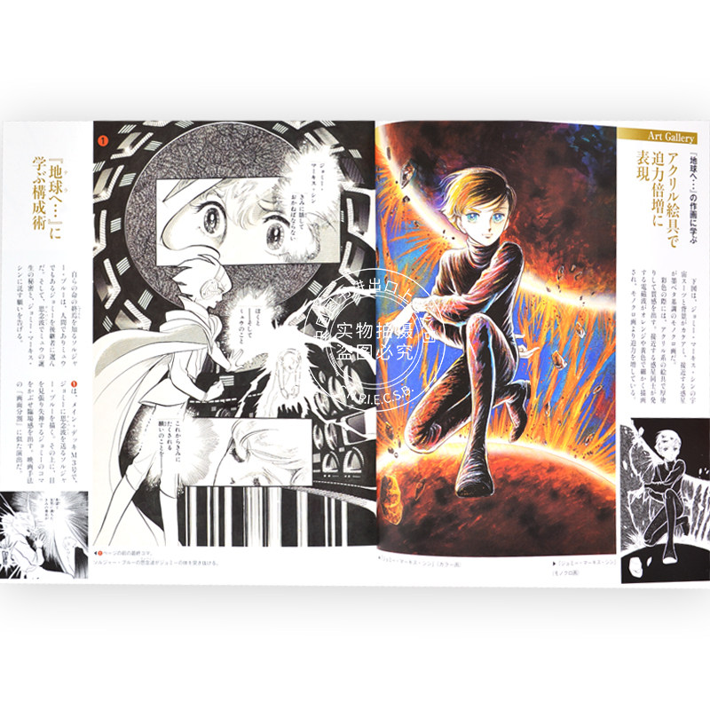 現貨進口日文漫畫技法竹宮惠子スタイル破りのマンガ術