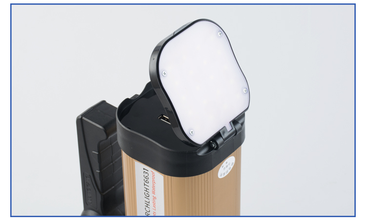 Đèn LED tìm kiếm chói từ xa ngoài trời công suất cao đa năng pin lithium 30W trang web chiếu sáng sạc pin đèn led cầm tay siêu sáng