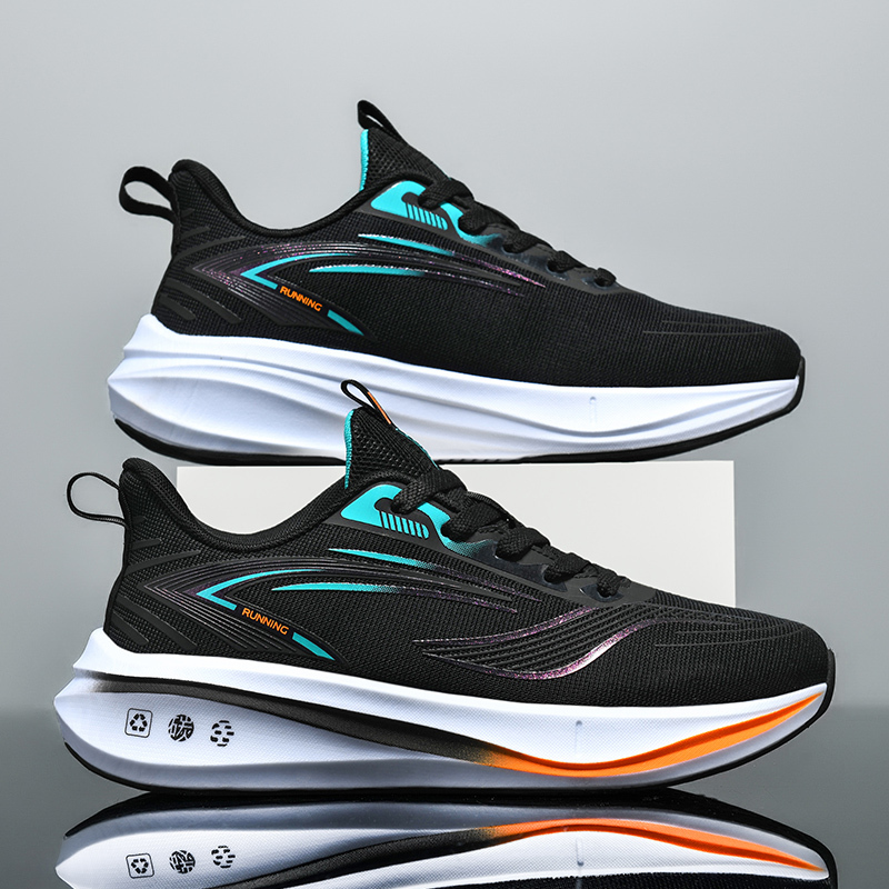 Sports Shoes for Men with Carbon Plate, Lightweight and Breathable, Men's Shoes for Junior High School Students, High School Entrance Examination, Speed Running Shoes, Large Size, Shock-Absorbing, Soft-Soled Mesh Shoes Sports Shoes for Men with Carbon Plate, Lightweight and Breathable, Men's Shoes for Junior High School Students, High School Entrance Examination, Speed Running Shoes, Large Size, Shock-Absorbing, Soft-Soled Mesh Shoes
