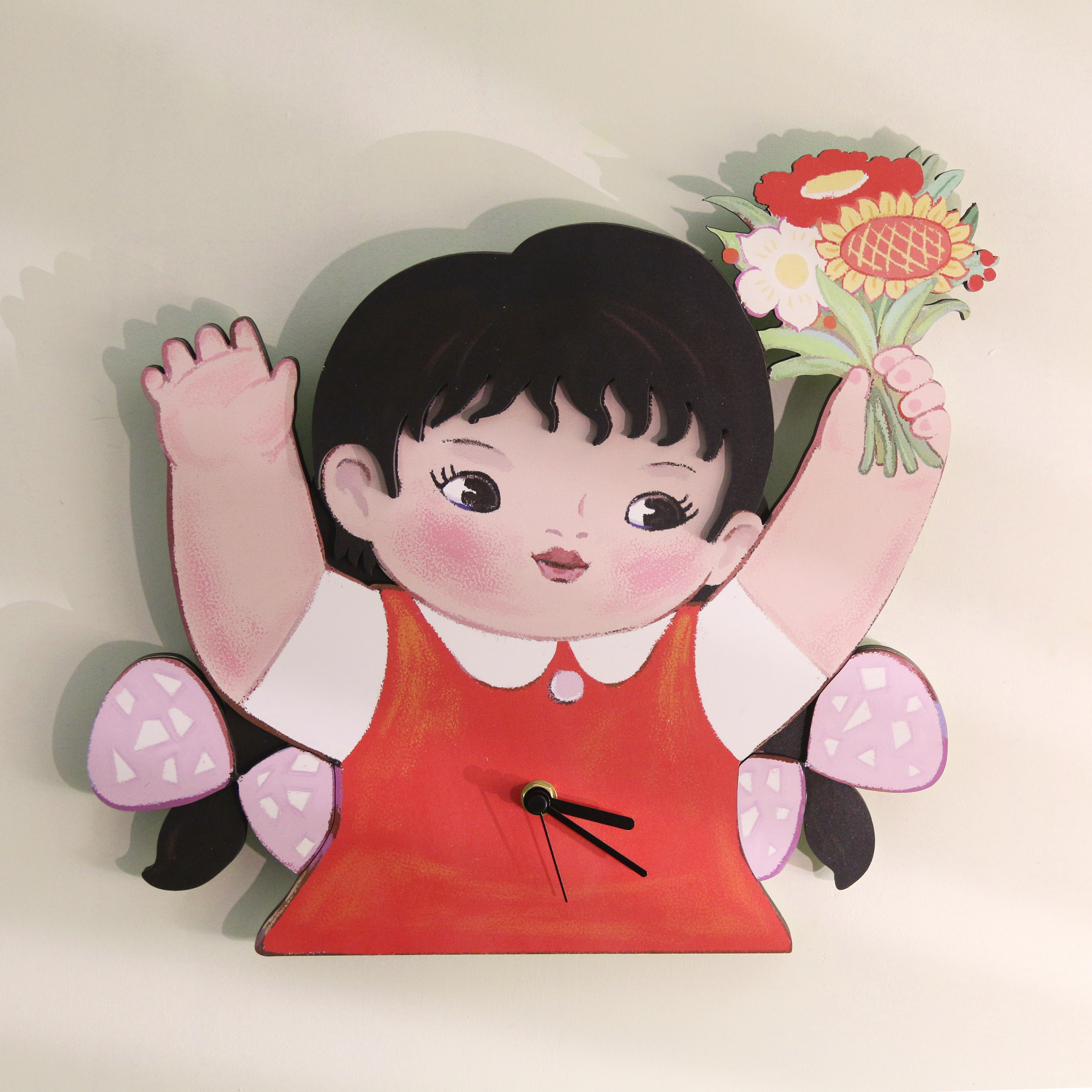 Unlimited Department Store Building Original Design Wooden Sweep Seconds Silent 