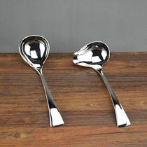 Thickened short handle 304 stainless steel spoon small spoon cute small household net red creative hot pot Japanese style