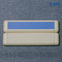 Lanpinshield corridor wall panel plastic custom aluminum alloy medical anti-collision belt indoor PVC anti-collision strip