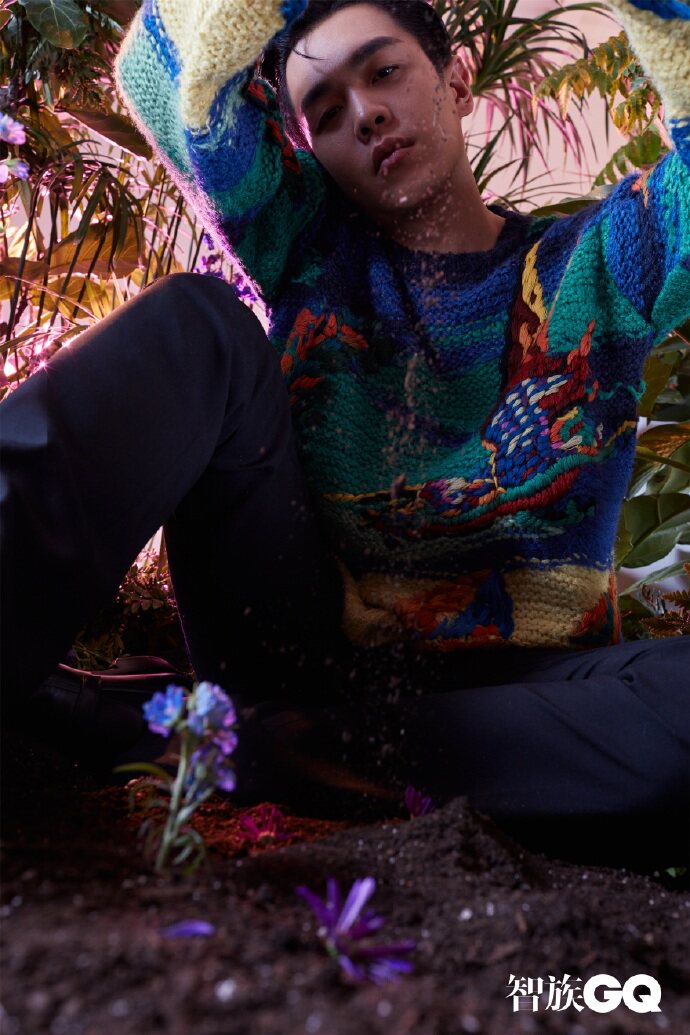 Spot factored in sales volume (inner page Zhang Ruo Wang, Wang Hei) Magazine GQ Magazine 2020 2 Monthly Xu Zheng cover Inner page Interview