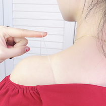 Invisible underwear transparent thin shoulder strap female can expose bra invisible strap bra strap replacement non-slip strap