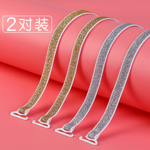 Lingerie with cross bra strap bra strap beauty back non-slip female thin shoulder strap accessories Joker can be exposed sexy