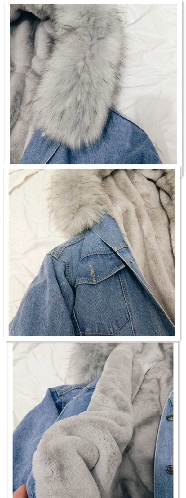 Manteau femme en Cow-boy - Ref 3415867 Image 11