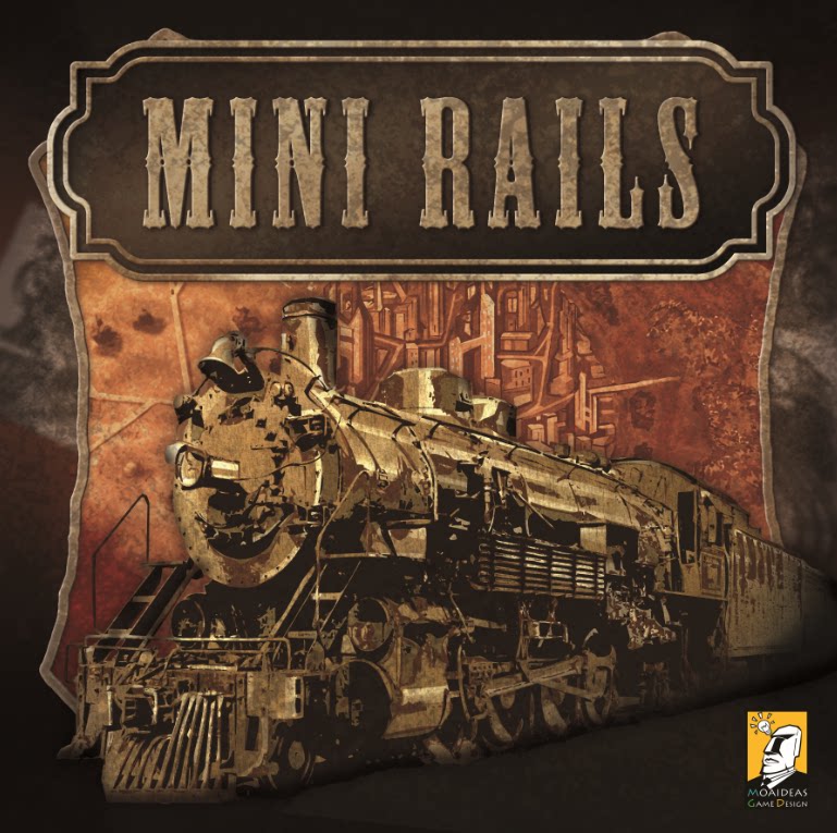 Mysterious Island board game Mini Rails Mini Railway King) Box Court Railway Chinese, English and Japanese trilingual version spot