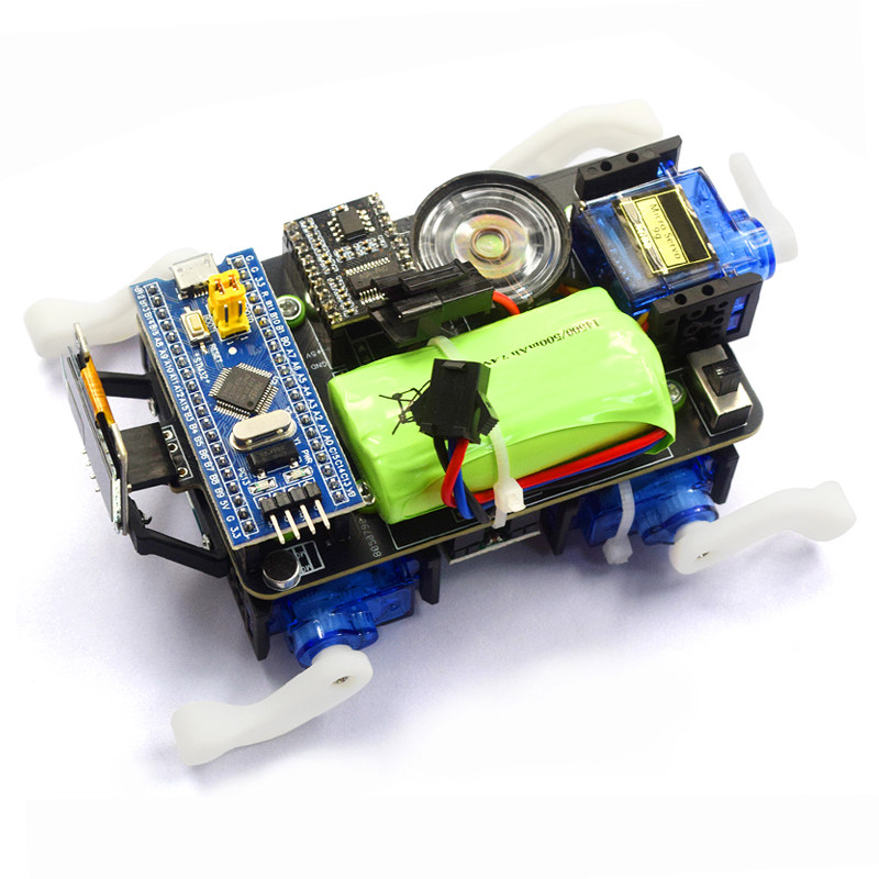 Desktop Pet Smart Robot Dog Small Stm32 Programmable Student Training Maker Technology Production DIY Kit