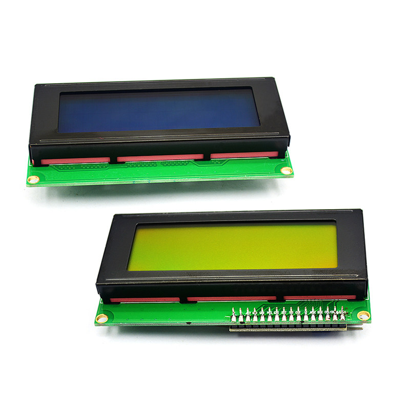 Lcd2004 Lcd Adapter Board Module Display Development Board I2C Yellow Green Blue Screen Microcontroller Pcf8574