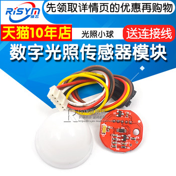 Light Sensor Module Bh1750Fvi Light Sensor Ball Original Bh1750Fvi Chip with Cable