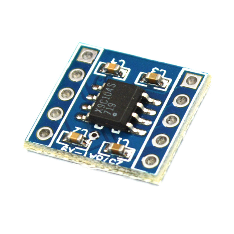 Купить Потенциометр модуль x9c104 цифровой потенциометр 100-этап ...